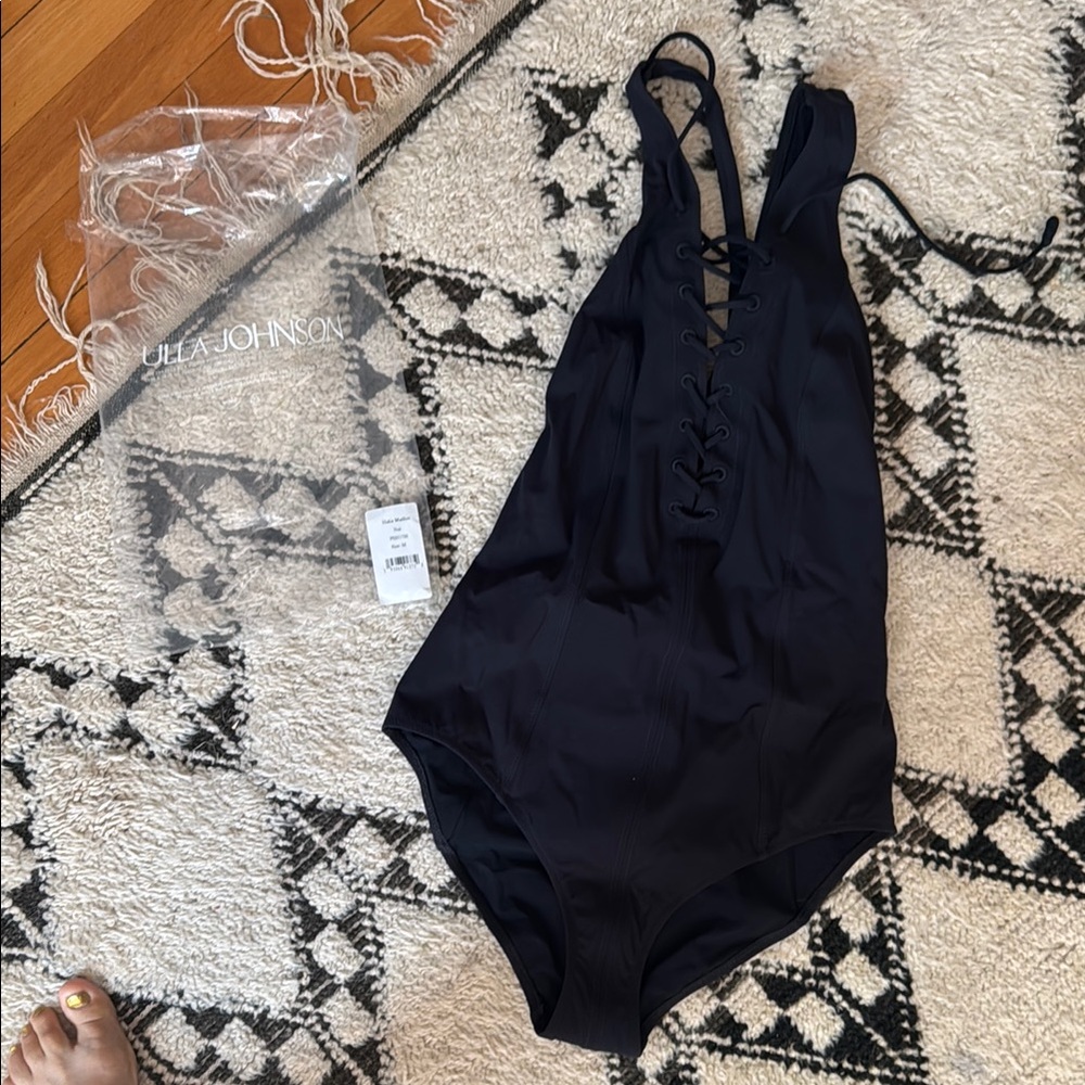 Ulla Johnson Halia Maillot One Piece Swimsuit